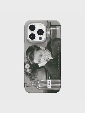 THINKING BOY Hard Phone Case