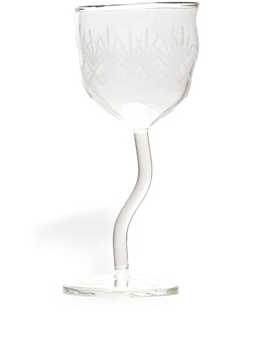 Seletti - Classic on Acid Tree wine glass - unisex - glass - One Size - Neutrals