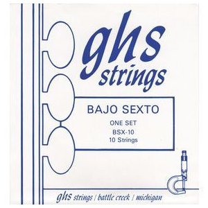 GHS Bajo Sexto 10-String Guitar Strings Set アクセサリー