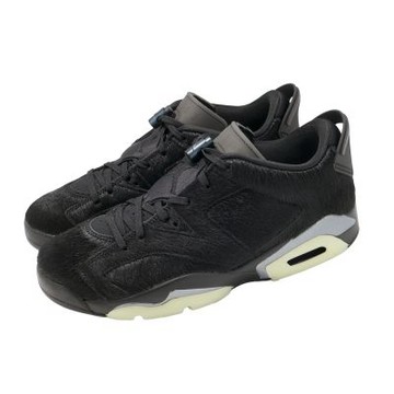 Nike 休閒鞋 W Air Jordan 6 女鞋 男鞋 黑 灰 喬丹 AJ6 低筒 IO9786-001