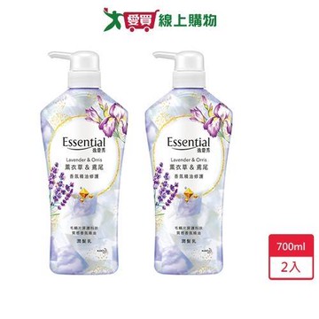 逸萱秀香氛精油修護潤髮乳薰衣草鳶合700mlx2入【愛買】