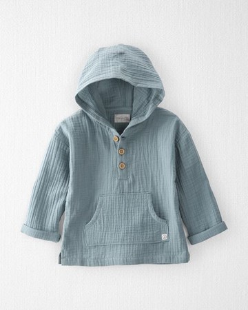 Organic Cotton Gauze Pullover