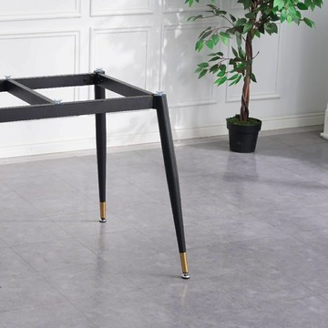 優樂悅~桌腿支架辦公桌架子巖板瓷磚鐵藝底座餐桌子書桌支撐架大理石桌腳