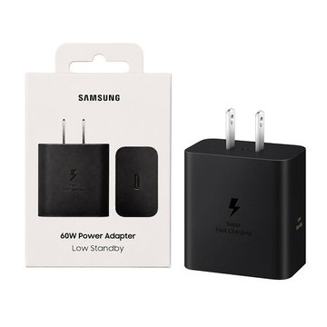 Samsung 三星 原廠 60W 超快充旅充頭 Type C - 黑色 (EP-T6010)