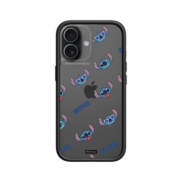 iPhone 17 Mod NX -邊框背蓋組合 (相機按鈕) 黑 - 迪士尼-史迪奇 Disney Stitch - 史迪奇 Stitch - Cool Pattern