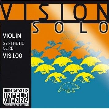 Vision Titanium Solo バイオリン弦 G線 シンセティックコア・シルバー巻 Thomastik Infeld VIT04