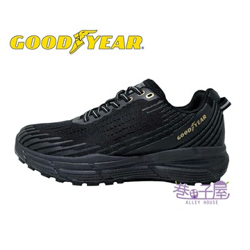 GOODYEAR固特異 男款K4 ENERGYI輕量動能緩震運動慢跑鞋 [GAMR13220] 黑【巷子屋】