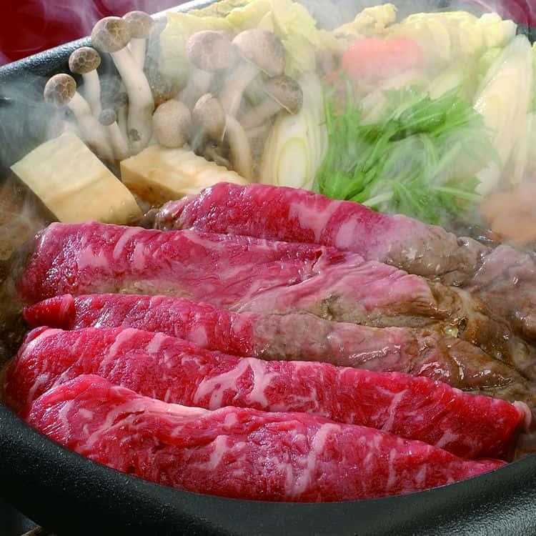 国産黒毛和牛すき焼き用（モモ）300g ※離島は配送不可