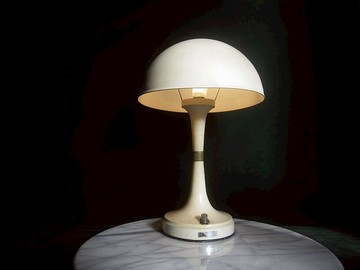 【老時光 OLD-TIME】早期二手台灣製蘑菇桌燈