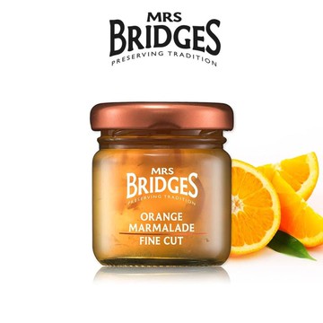 [短效期] [Mrs.Bridges] 細切柑橘果醬 (42g/罐) (全素)-單入組