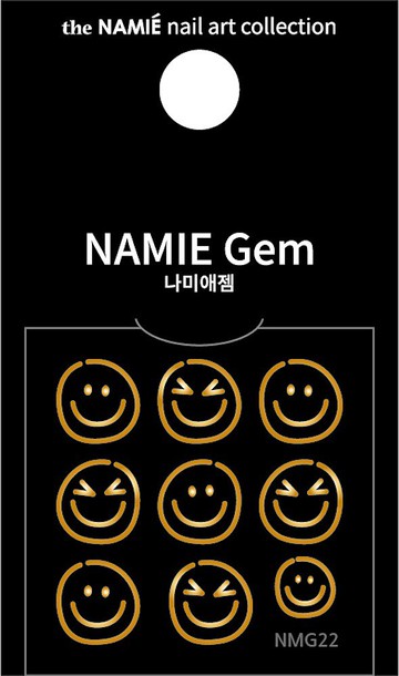 【專業用】NAMIE Gem 美甲裝飾藝術貼紙 Normal Metallic 22