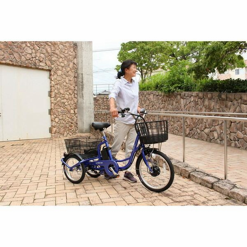 未使用 ミムゴ 電動アシスト三輪自転車 アシらくチャーリー 電動