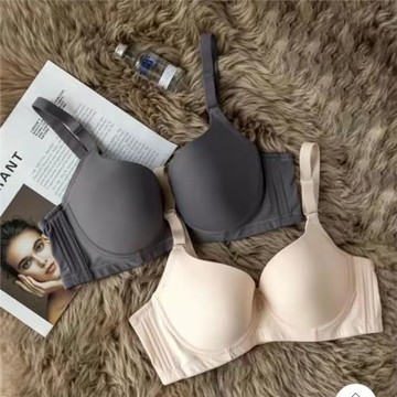 夏季薄款大碼光面內衣大罩杯文胸大胸簡約無痕舒適鋼圈聚攏上托