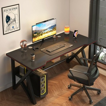 ??快速出貨 可開發票 電腦桌臺式家用電競桌辦公室辦公桌子工作臺簡約現代學生學習書桌