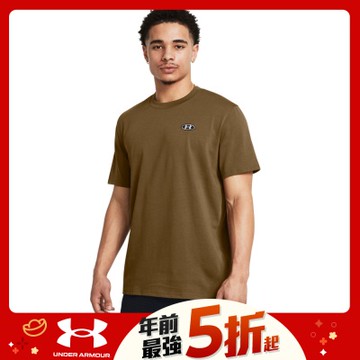 【UNDER ARMOUR】UA 男 HW LC PATCH 短袖T-Shirt_1382902-498