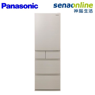 Panasonic 406L 日本製五門鋼板電冰箱 香檳金 NR-E417XT-N1