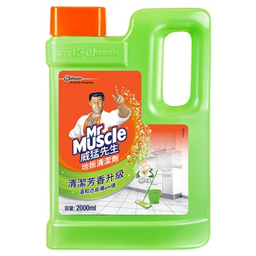 Mr Muscle 威猛先生 地板清潔劑 清新早晨  2L  1瓶