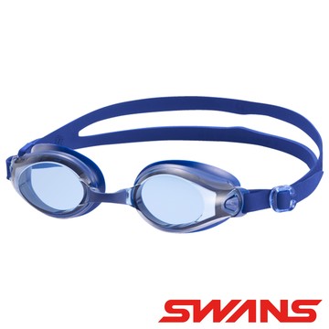 【SWANS 日本】FITNESS舒適型泳鏡SW-45N深藍