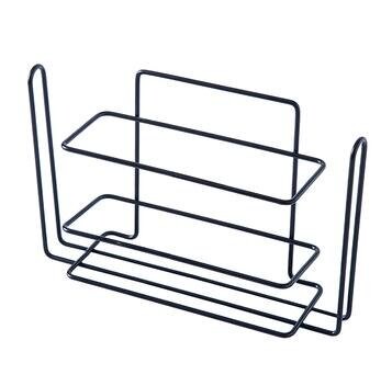 收納架 廚房收納保鮮膜架 冰箱側壁掛創意紙巾架免打孔卷紙保鮮袋置物架