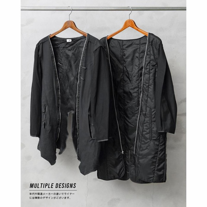 実物 新品 デッドストック 米軍 U.S. NAVY ブラックトレンチ