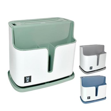 可拆卸筷籠刀架/瀝水架/刀座(三色隨機出貨)