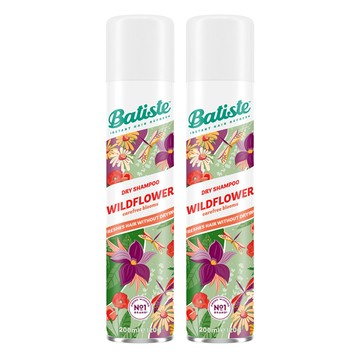 Batiste 芭緹絲 乾洗髮 純沁花語 清新花果香 秀髮蓬鬆  200ml  2瓶