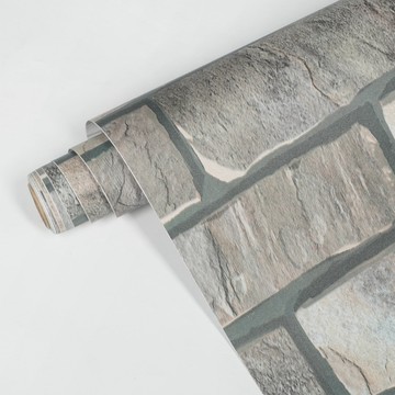 雅家裝飾自黏貼布90x200cm 灰白磚YLB2621C
