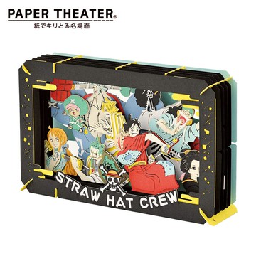 【日本正版】紙劇場 航海王 紙雕模型 紙模型 立體模型 和之國篇 海賊王 PAPER THEATER - 524661