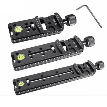 NNR100/150/200快裝夾座 鋁合金材質長焦鏡頭支架旋鈕式長板夾座