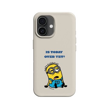 iPhone 16 SolidX 貝殼灰 - Minions - 小小兵 — 困惑