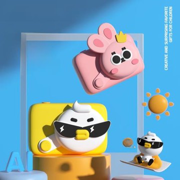 久好智能AI照相機兒童相機玩具女孩可拍照男孩小女孩生日禮物3-6-