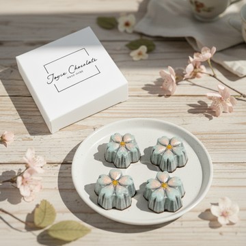 【Joyce Chocolate】櫻花造型巧克力四入禮盒