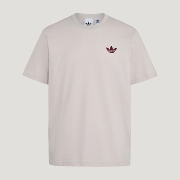Adidas 愛迪達 Trefoil Tee LE7354 男 T恤 運動上衣 休閒短袖 灰白 亞版 純棉 印花