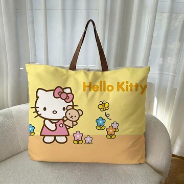 ✨元氣新品✨HelloKitty加厚牛津布收納袋園被收納袋搬家旅行袋衣服棉被袋YRFN