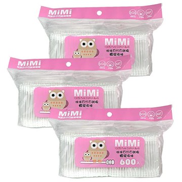 咪咪純棉螺旋棉花棒(1800入)