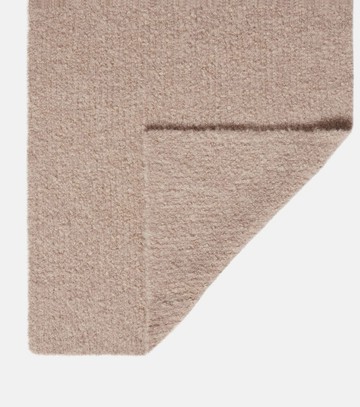The Row Luthgard cashmere, alpaca wool, and silk scarf