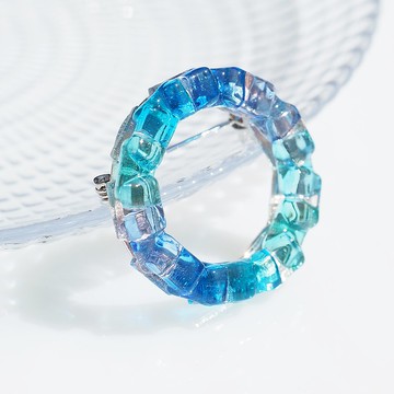 玻璃戒指（戒指[蘇打水]）胸針[定做]