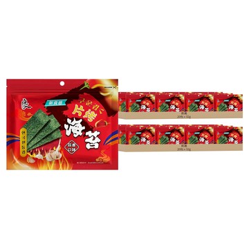 良澔 片烤海苔 蒜香口味  32g  40包