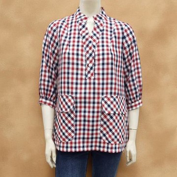 FIORE花蕾時尚大口袋立領上衣