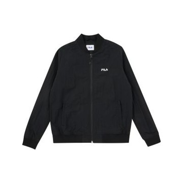 【FILA】女平織外套-黑色 5JKA-5326-BK