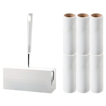 comet 隨手黏斜撕清潔滾輪組  1組  清潔滾輪18.1 x 7.2 x 27.5cm + 補充包16cm x 12m 7個