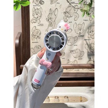 kt貓手持制冷小風扇宿舍家用學生辦公室戶外充電便攜式生日禮物