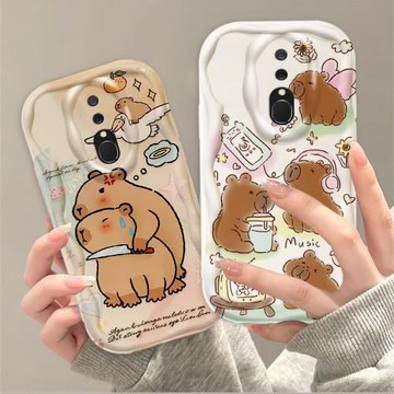 適用于OPPOA9手機殼oppoa9x卡皮巴拉pcam10新款女款防摔軟殼可愛卡通硅膠動漫鏡頭全包保護套