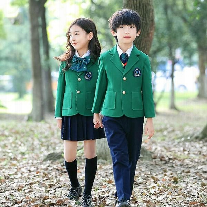 3点セット 秋冬服 学生服 子供制服 卒業式 入園 女の子 男の子