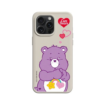 iPhone 15 Pro Max SolidX 貝殼灰 - Care Bears - Best Friend Bear