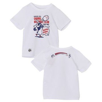 CHUMS Baseball Club T 童 短袖上衣 白色 CH211457W001