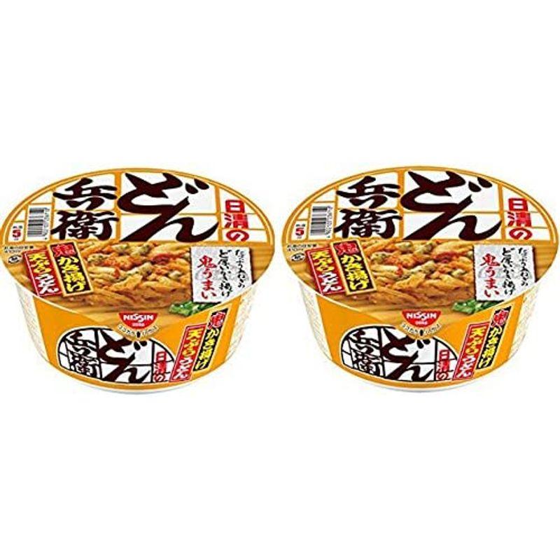 食品 日清食品 どん兵衛 かき揚げ天ぷらうどん(鬼かき揚げ天 ２４個セット１２個×２