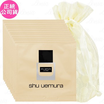 shu uemura 植村秀 無極限超時輕粉底 SPF24 PA+++體驗包(#764)(1ml)*12旅行袋組(公司貨)