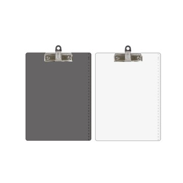 極簡輕便板夾 A4-霧黑/霧白