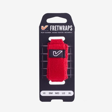 GruvGear 悶音束帶 FretWrap 玫瑰紅色 RED 七彩幻彩繽紛系列【黃石樂器】